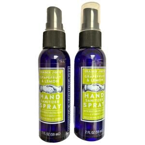 2 Bottles Trader Joe’s Grapefruit Lemon Hand Wash Cleaning Spray 2 FL oz (59mL)